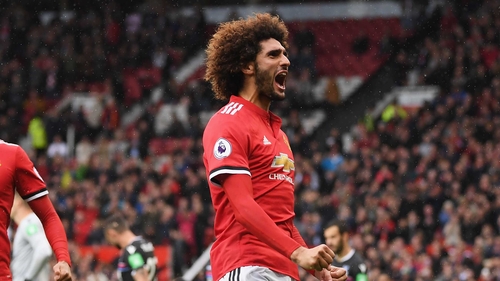 Marouane Fellaini spent over five years with the Old Trafford club