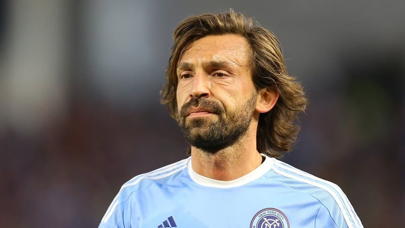 Andrea Pirlo in action for New York City last year.