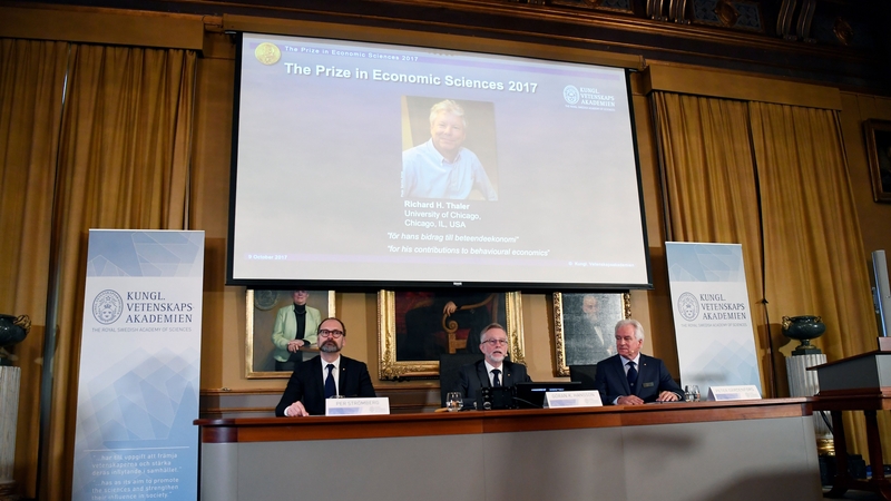 Richard Thaler wins for his 'pioneering work to bridge the gap between economics and psychology'