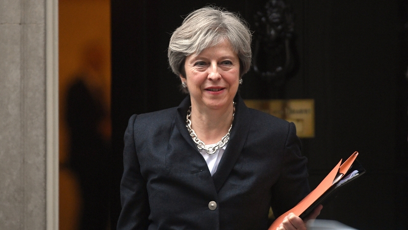 Theresa May addressed parliament today