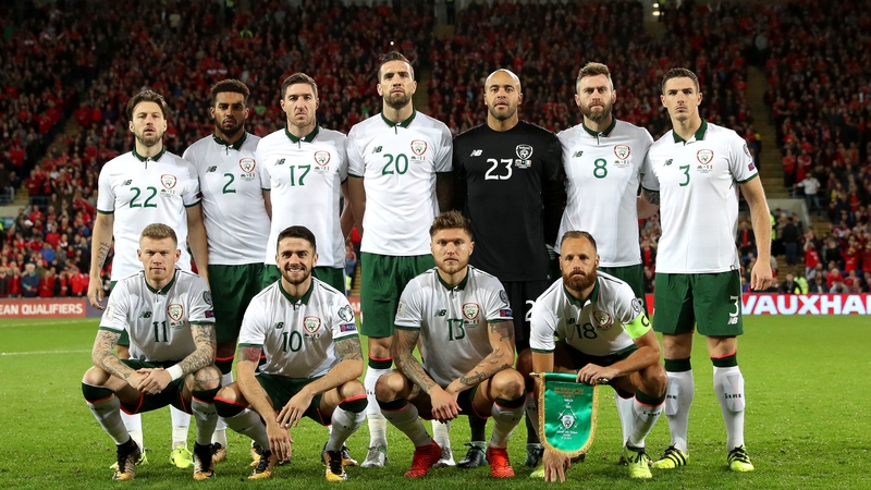 The Ireland team selected to play Wales
