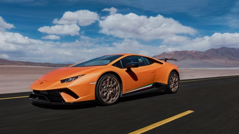 A Lamborghni Huracan similiar to the one seized by police from the hapless bridegroom.