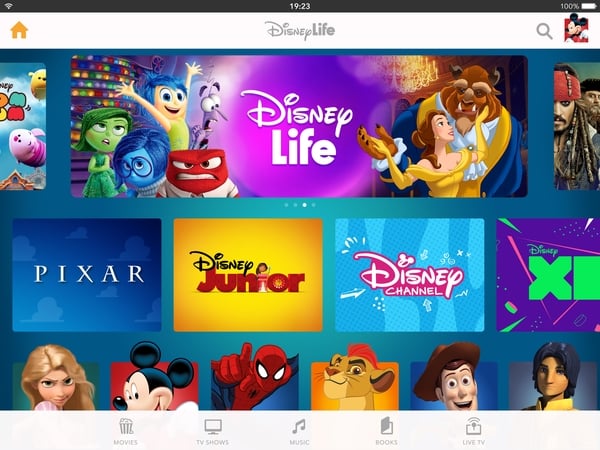Disney launches family-friendly app in Ireland