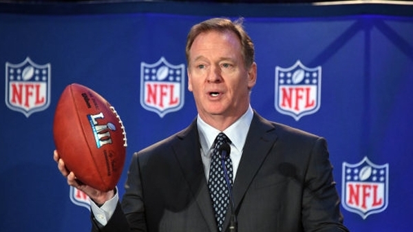Roger Goodell has said players should stand for the anthem having previously defended their right to protest