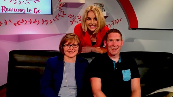Taragh Loughrey-Grant with Orla O'Connor (left) and Benny Finlay