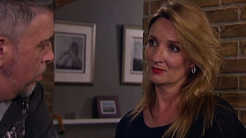 The course of love isn't running smoothly for Robbie and Carol