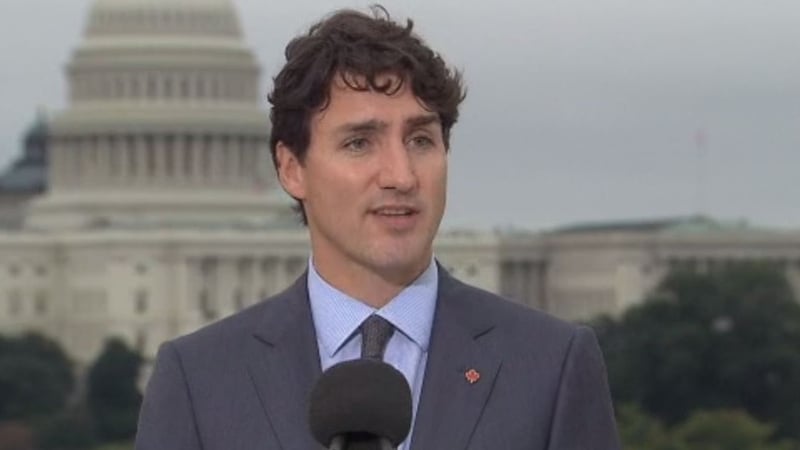 Canadian PM Justin Trudeau said it wasn't an easy conversation to have with Donald Trump