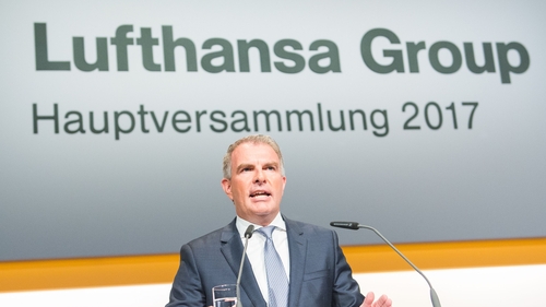 Lufthansa CEO Carsten Spohr gives a more upbeat assessment of revenue trends