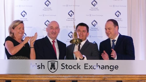 Glenveagh said it will use the money it raises to buy land, and to develop new and existing sites in the Greater Dublin Area, and in Cork, Limerick and Galway