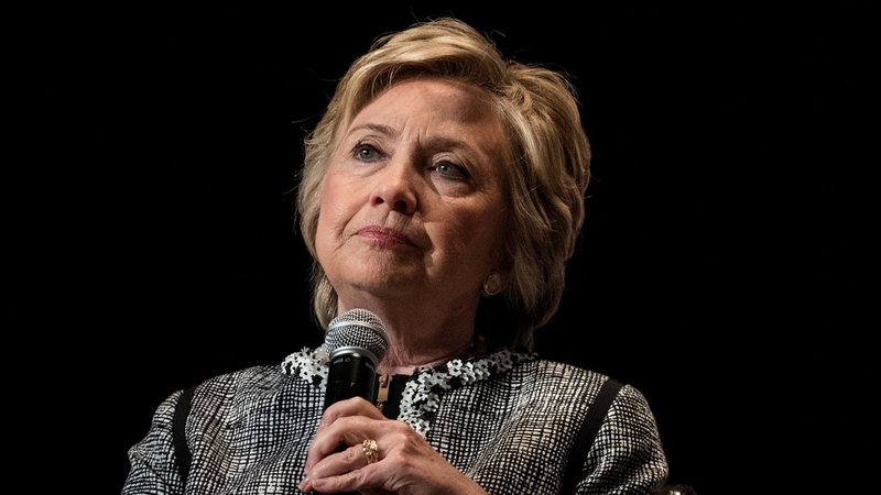 A suspicious package sent to Hillary Clinton was discovered late yesterday