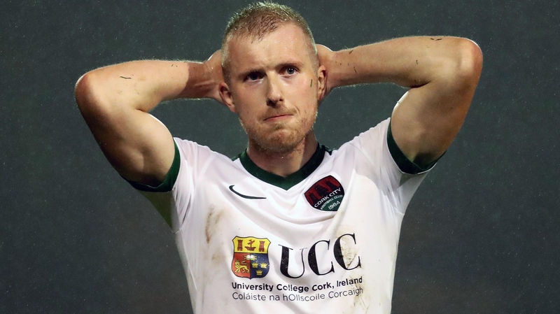 Cork's Stephen Dooley at the final whistle