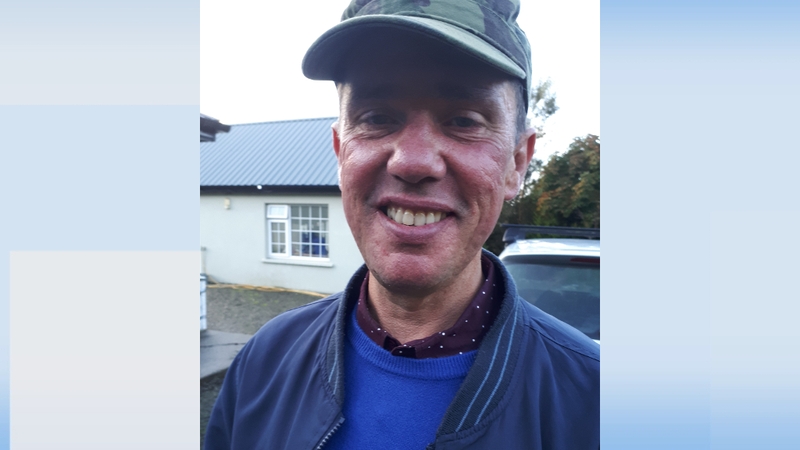 Barry Ahern, originally from Ballylongford, Co Kerry, was last seen in Mullingar on 4 October