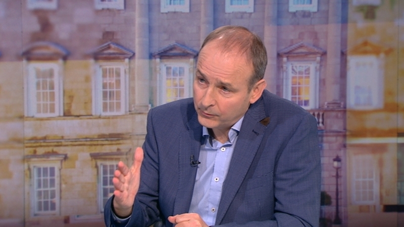Micheál Martin said he would prepare - publicly and transparently - for the different scenarios