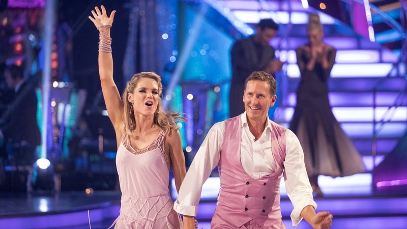 Charlotte Hawkins and Brendan Cole