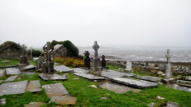 Storm Ophelia batters the Atlantic coast in Co Clare