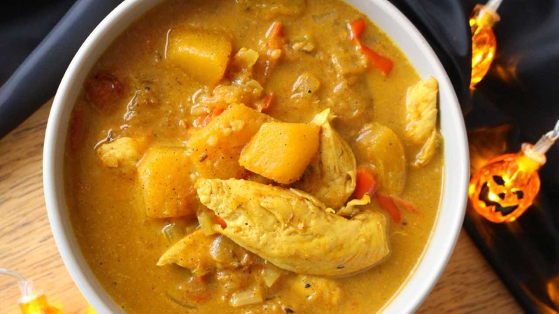 The Wonky Spatula's Chicken & Pumpkin Curry