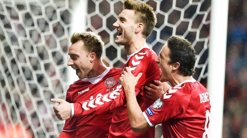 Republic of Ireland will play Denmark