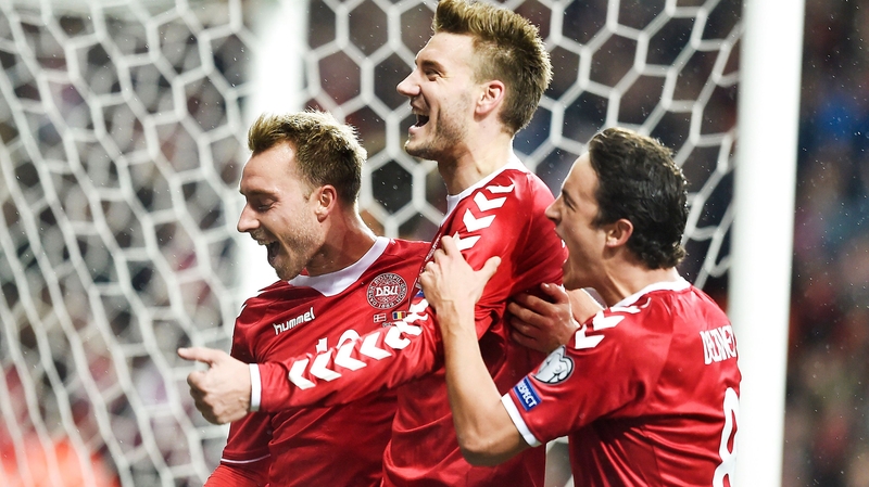 Republic of Ireland will play Denmark