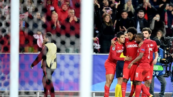 Spartak Moscow are right back in the hunt to make the last 16