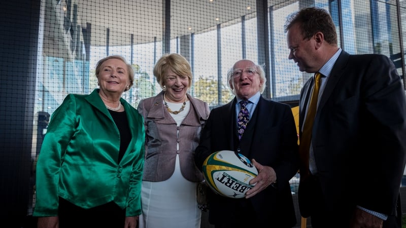 Michael D Higgins called on the Irish diaspora in Australia to engage in the effort to secure the tournament