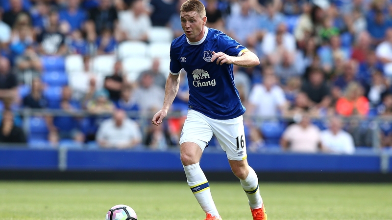 McCarthy hasn't played a Premier League game for Everton since March