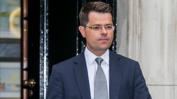 Britain's Northern Secretary James Brokenshire