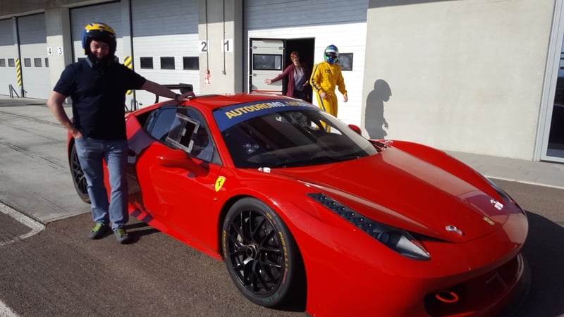 Neven gets a masterclass in risotto and racing