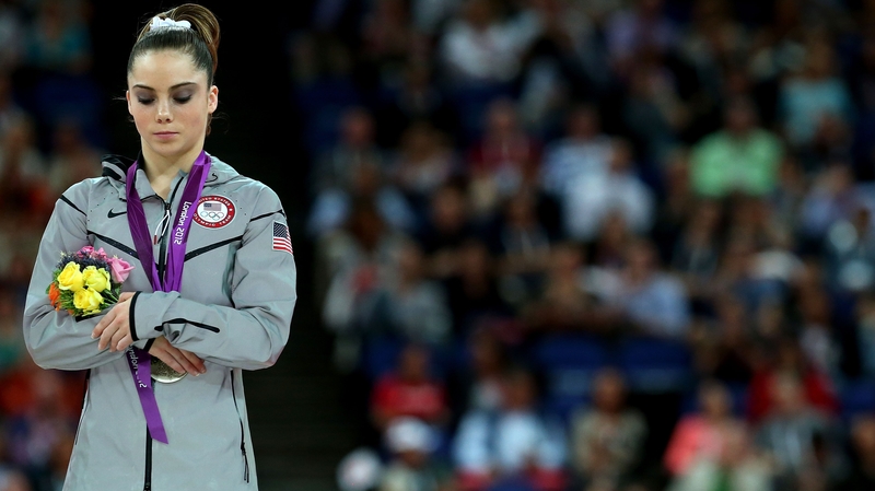 Maroney says she was abused before winning medals at London 2012