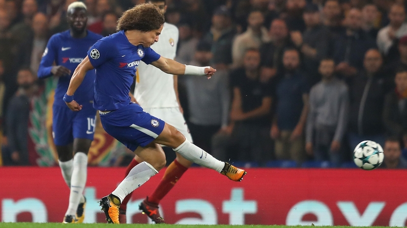 David Luiz is an injury doubt for Chelsea