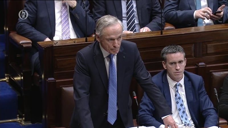 Richard Bruton said any failures by the banks would be "ruthlessly pursued"