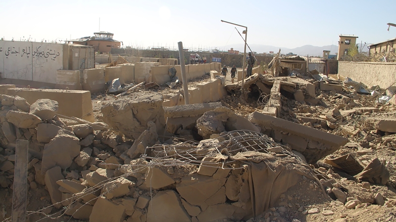 The airstrike was the latest in a series of attacks targeting senior insurgents