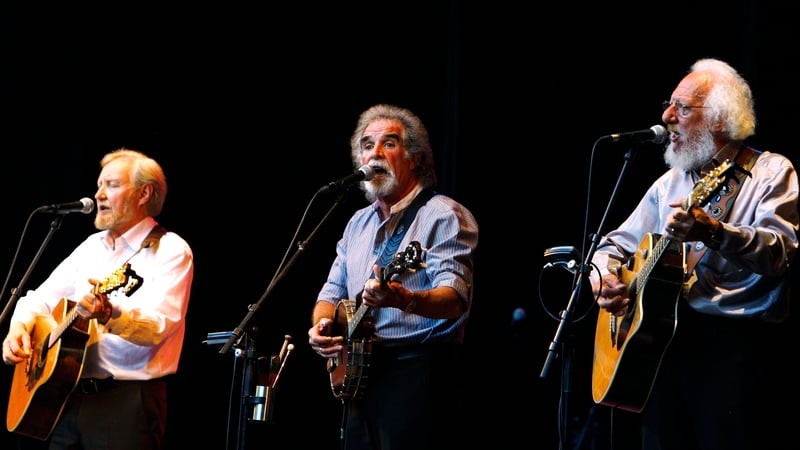 Sean Cannon, Patsy Watchorn, Eamonn Campbell (right) performing in Switzerland in 2009