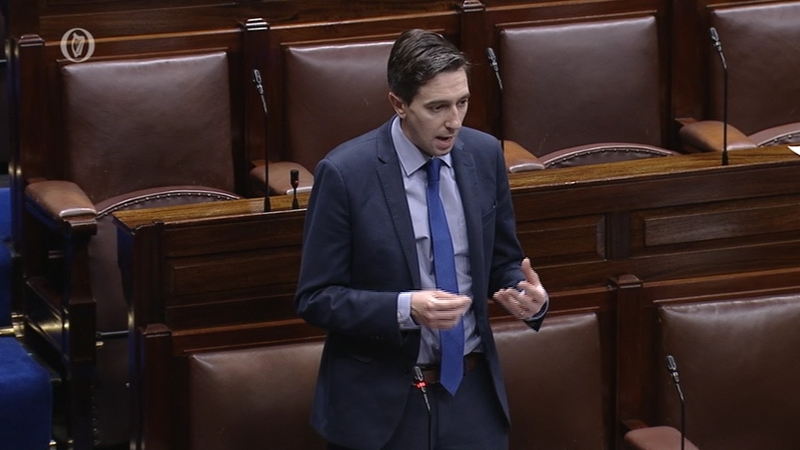 Simon Harris said he intended to implement a recommendation to raise the medical card income disregard for people on disability allowance
