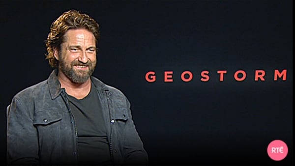 Gerard Butler - "The more I think about it I got quite lucky because I went through the air."