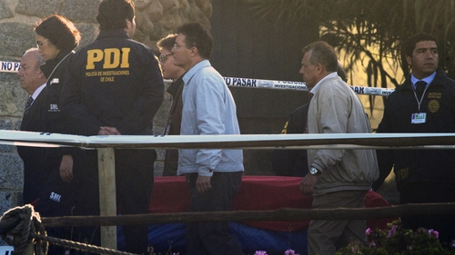 Neruda's body was exhumed in 2013 and previous tests have found no evidence of poison but are ongoing