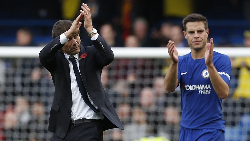 Antonio Conte says he's confident that his job is safe.