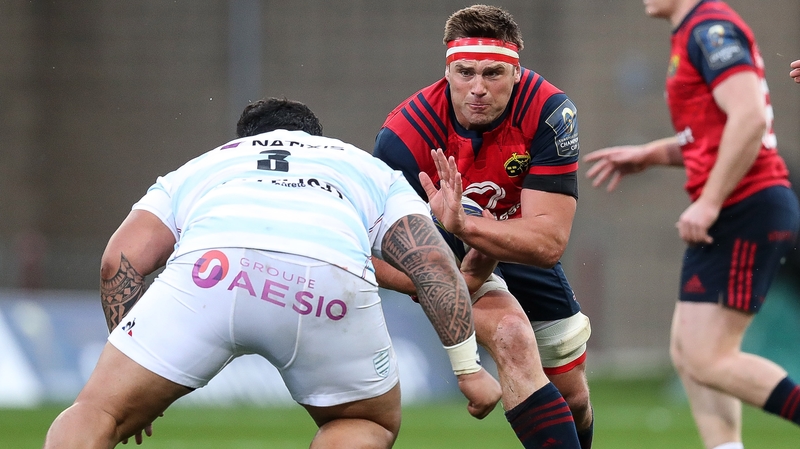 Stander on the burst for Munster
