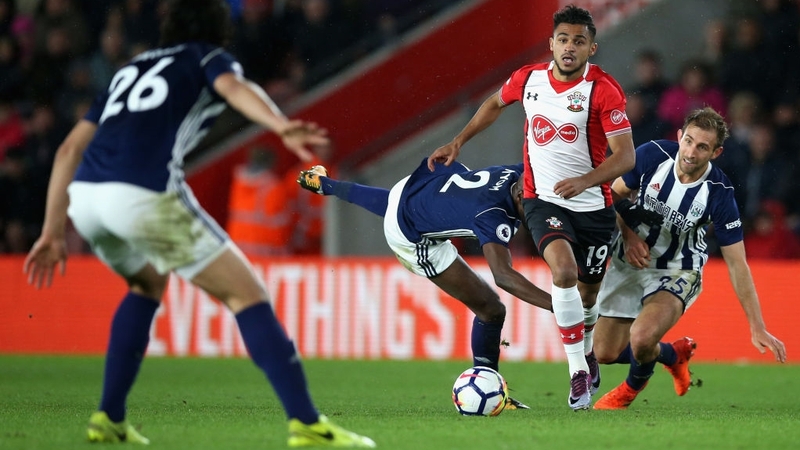 Sofiane Boufal breaks through on his way to scoring the only goal of the game