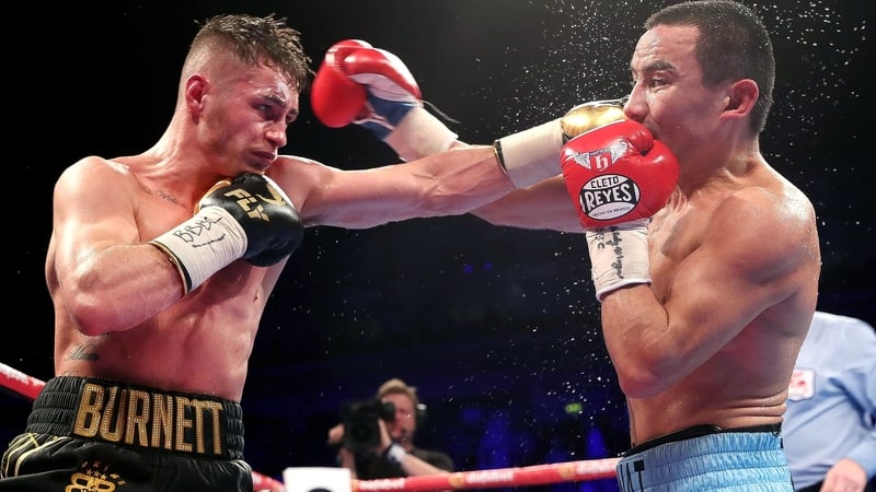 Ryan Burnett and Zhanat Zhakiyanov stood toe-to-toe for the majority of their world title showdown
