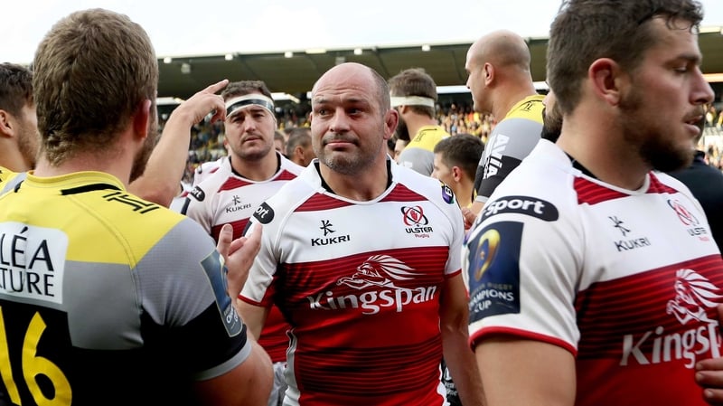 Ulster's Rory Best made his return from injury
