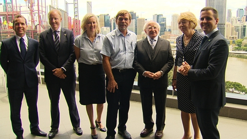 President Michael D Higgins is to travel to New Zealand later today