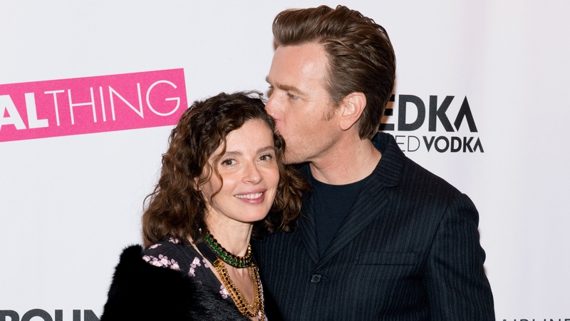 Ewan McGregor and wife Eve Mavrakis