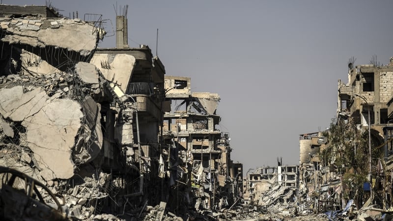 Russia has compared the bombing of Raqqa to that of Dresden during World War II