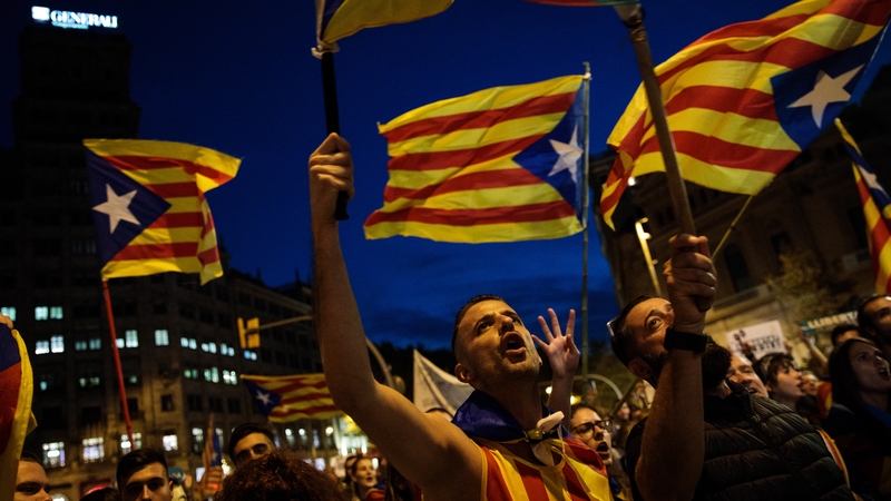 Companies are leaving Catalonia in the middle of Spain's worst political crisis in decades