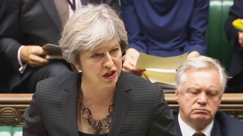 Theresa May said that the British government was 'engaging with' UK businesses