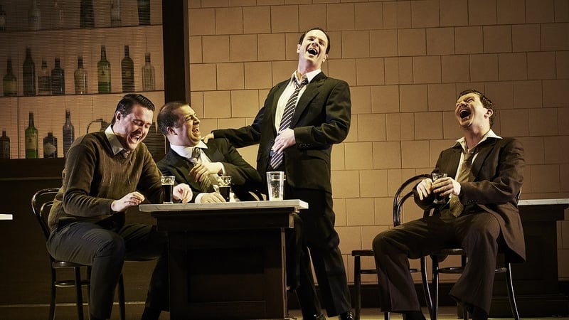 The cast of Counterparts in 'Dubliners'