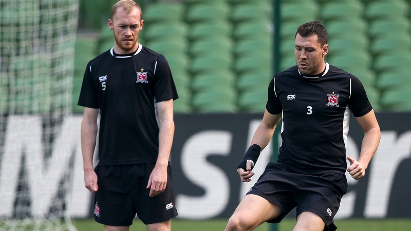 Chris Shields (L) and Brian Gartland