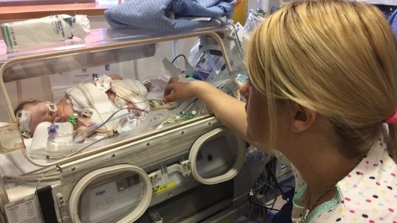 Stevie Cullivan with his mother Sandra