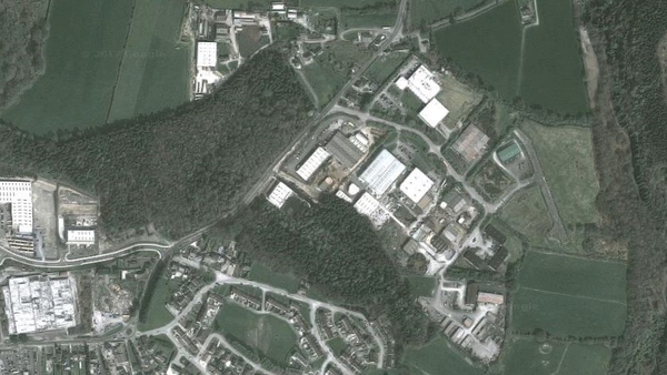 The fire broke out at the Tricel factory in the Ballyspillane Industrial Estate before midday