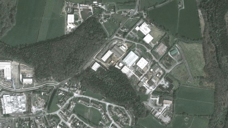 The fire broke out at the Tricel factory in the Ballyspillane Industrial Estate before midday